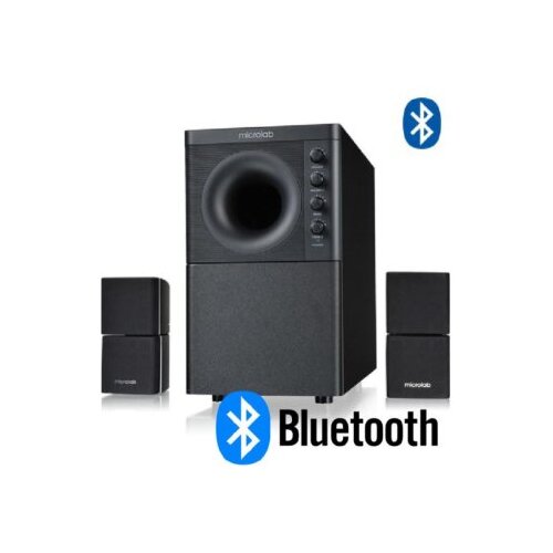 Microlab X3 bt aktivni drveni zvučnici 2.1 sistem 98W rms, 3,5mm, bluetooth Cene
