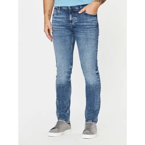 Boss Jeans hlače Delaware BC-P 50502264 Modra Slim Fit