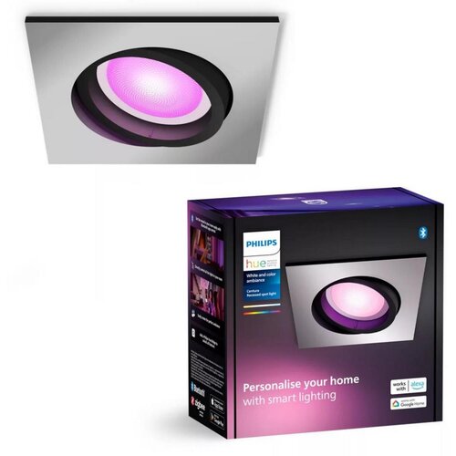 Philips LED RGBW prigu&scaron;iva ugradna plafonska svetiljka Hue CENTURA 1xGU10/4,2W/230V Cene