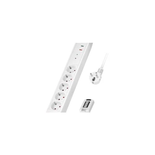Logilink Produžni kabl sa daljinskim sa 5 utičnica 1.5m LPS402 Cene