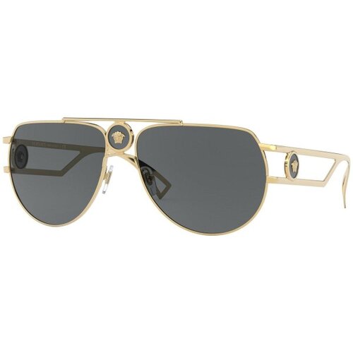 Versace Medusa Pilot VE2225 100287 ONE SIZE (60) Zlata/Siva Slike