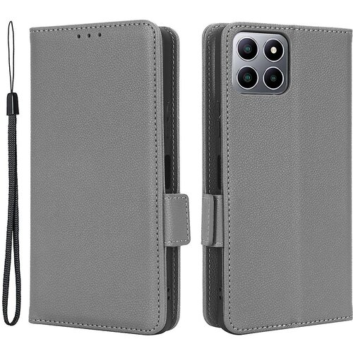 INORCO Za Boost Mobile Celero 5G+ PU usnjena denarnica, za&amp;scaron;čitna torbica s teksturo litchi, stojalo, ovitek za telefon s trakom, (22036336) Slike