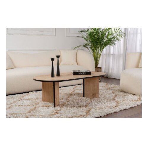 Hanah home sto za dnevnu sobu sable sapphire oak black Slike