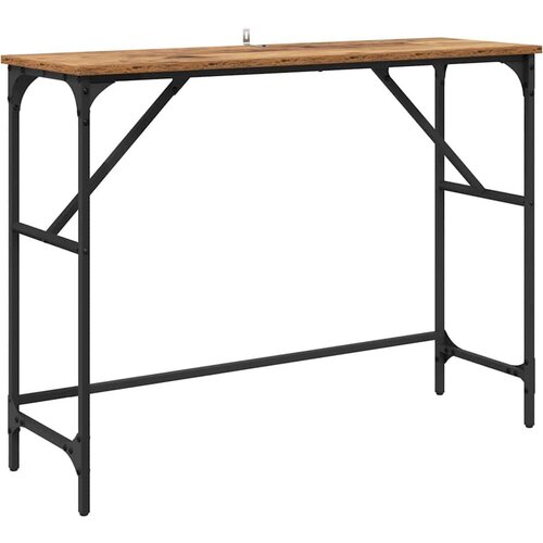  Konzolna stolica Staro drvo 100 x 32 x 75 cm Konstruirano drvo Slike