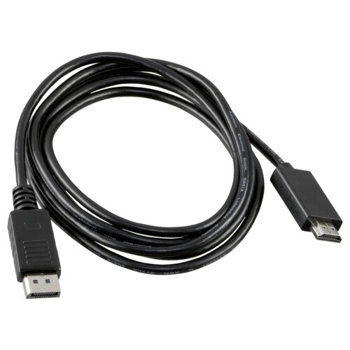 Digitus DisplayPort / HDMI adapterski kabel DisplayPort utikač, HDMI-A utikač 2.00 m crna AK-340303-020-S trostruko za&scaron;tićen DisplayPort kabel Cijene