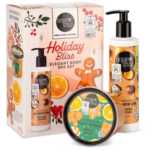 Organic Shop Holiday Bliss poklon set za tijelo Cijene