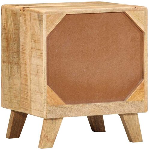  Noćni ormarić 40x32x46 cm Puno drvo Grubo Mango Slike