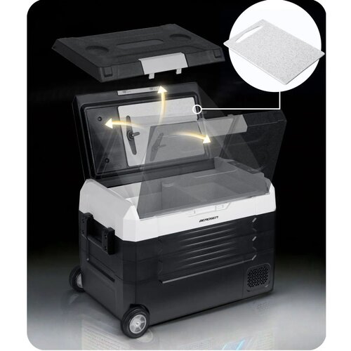  Icemax 400 Berdsen kompresorski putni hladnjak od 40 litara - crno-sivi Slike
