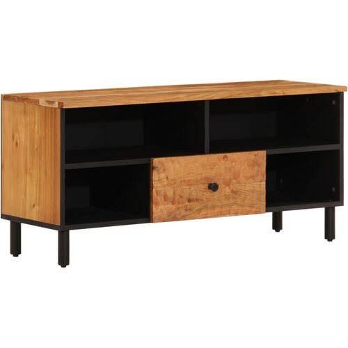  ormarić 100 x 33 x 46 cm od masivnog bagremovog drva Slike