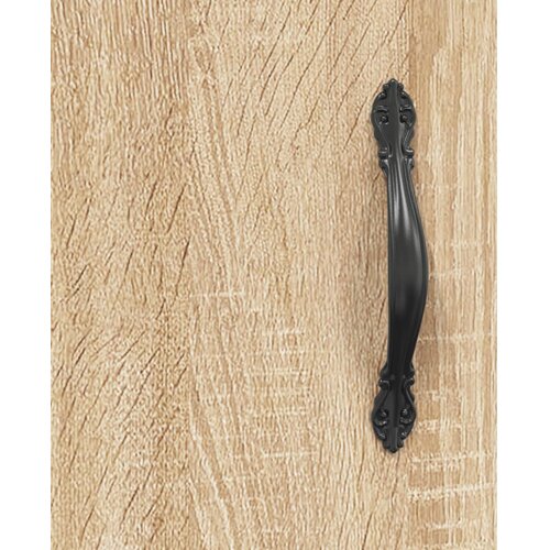  Visoka komoda hrasta sonome 69,5x34x180cm od konstruiranog drva Slike
