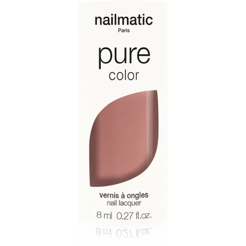 Nailmatic Pure Color lak za nohte IMANI-Noisette Rosé / Pink Hazelnut 8 ml