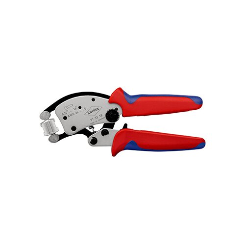 Knipex twistor 16 samopodešavajuća krimp klešta za hilzne 0,14-16mm² 97 53 18 Slike