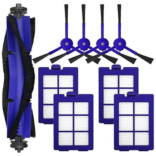 INORCO Nadomestni rezervni deli za hibridni robotski sesalnik RoboVac X8 Dodatki Glavna stranska krtača HEPA filter, (21842794) Slike