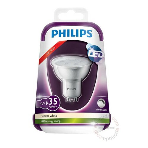 Philips LED sijalica GU10 35W WW 36D Silver DIM/4 PS517 Slike