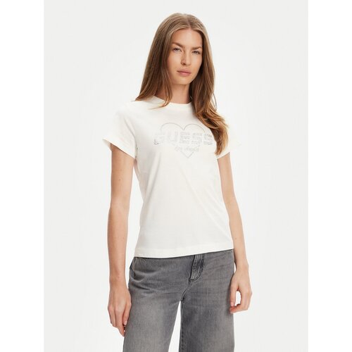 Guess NARCISO CN T-SHIRT V5GI10 K9RM1 Bijela Cijene