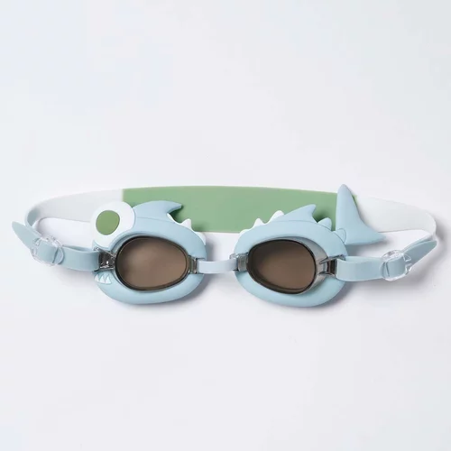 Sunnylife otroška plavalna očala shark tribe khaki