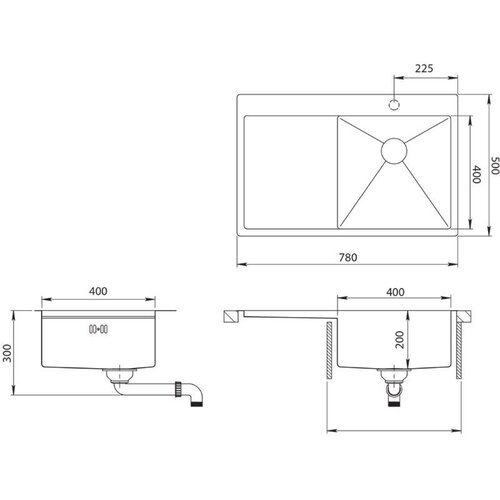  Sudoper Aquasanita LUNA 101N-R Slike