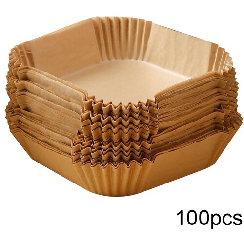 INF Air Fryer papir za enkratno uporabo za cvrtnik 16 cm 100 kos Natural, (21247968) Cene