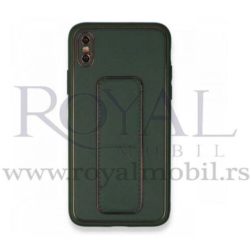  futrola kozna sa postoljem za xiaomi redmi 9T / poco M3 zelena Slike