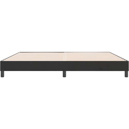 VidaXL Okvir kreveta bez madraca crni 180x210 cm bar&amp;scaron;un Slike