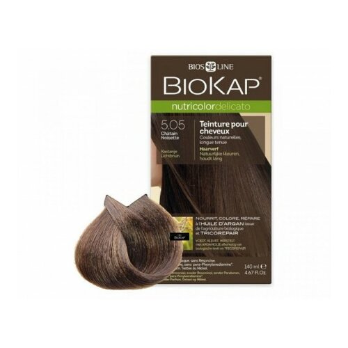 Biokap farba za kosu Delicato 5.05 kestenjasto svetlo Brown 140ml Cene