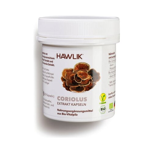 Hawlik bio Coriolus ekstrakt - kapsule - 60 kaps. Cene