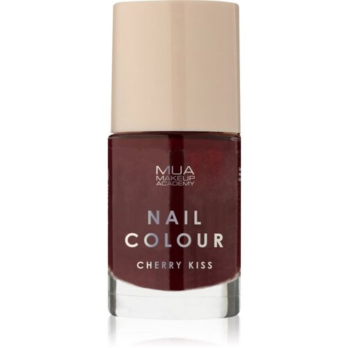 MUA Makeup Academy Nail Colour lak za nohte odtenek Cherry Kiss 10 ml Slike