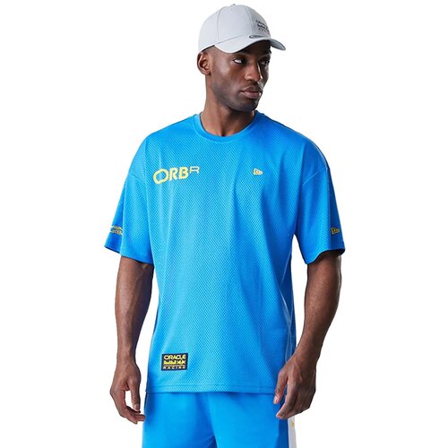 New Era Red Bull Racing Graphic Mesh Blue Oversized majica Cene