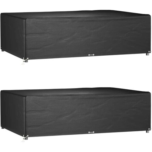  Prevleka za vrtno pohi&amp;scaron;tvo 2 kosa 227x152x65 cm pravokotna Slike