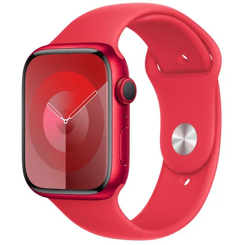 Apple Watch Series 9 GPS + Cell 41mm Red AC, Red SB M/L, (MRY83QCA)