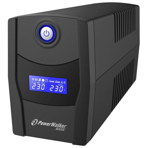 UPS PowerWalker Line-Interactive 1000VA/600W/2xšuko/RJ45/RJ11/USB Slike