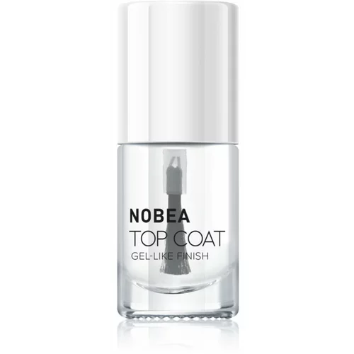 NOBEA Day-to-Day Top Coat zaštitni nadlak za nokte sa sjajem 6 ml