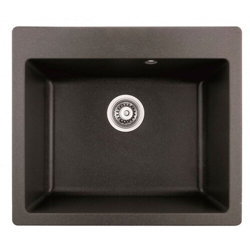 Inter Ceramic Sudopera usadna pravougaona 50x57x22,5 sifon centar 11cm granit siva+s1 Cene