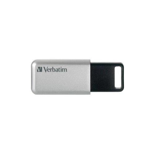 Verbatim USB-ključ 32 GB Secure Pro srebrne boje/crne boje 98665 USB 3.0 Slike
