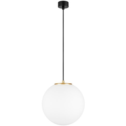 Sotto Luce Bela viseča svetilka z zlato obrobo TSUKI L, ⌀ 30 cm Cene