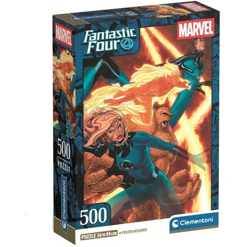 Clementoni Fantastičnih &scaron;tirje, 500-delni puzzle - Cene