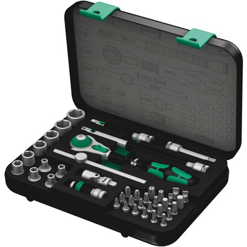 Wera 8100 sa 4 zyklop set gedora, 1/4", imperial, 41 komada, 05003535001 Cene