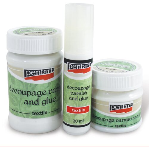  Lak i ljepilo za decoupage za tekstil Pentart - 100 ml (ljepilo za) Cene