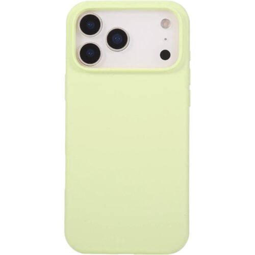 Chameleon Silikonski ovitek (liquid silicone) za Apple iPhone 17 Pro, zalenorumen Cene