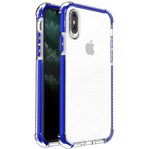  Silikonska futrola Spring Armor za Apple iPhone X/iPhone XS - Tamno plava KP9562 Cene