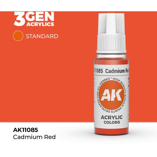 AK Interactive Cadmium Red 17ml - 3rd Gen Akrilna Boja AK11085 Cene