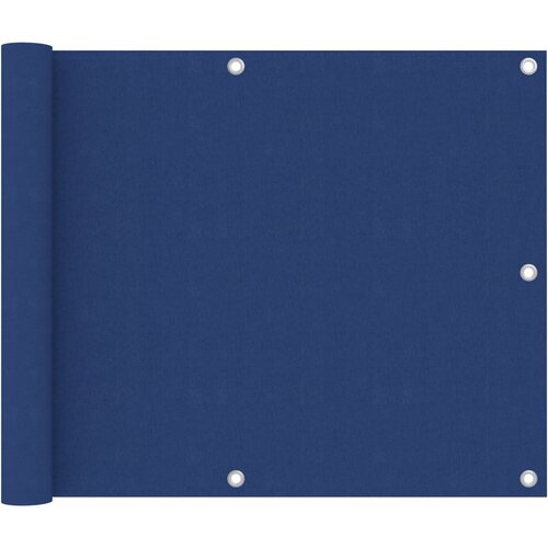 Balkonski zastor plavi 75 x 300 cm od tkanine Oxford Cijene
