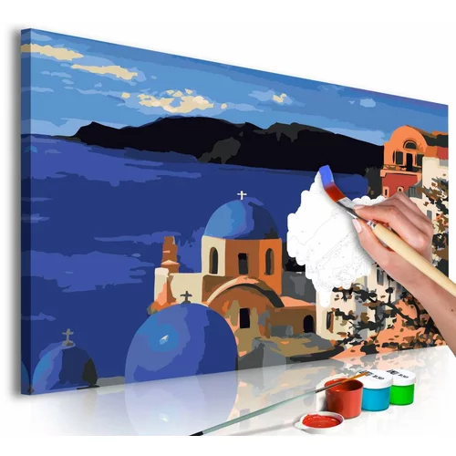  Slika za samostalno slikanje - Santorini 60x40