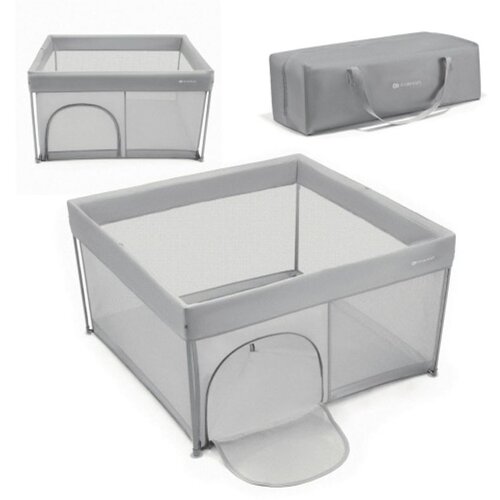 Kinderkraft dječja igraonica/vrtić ZIKI 126,5x126,5x69,5 cm, siva Cijene