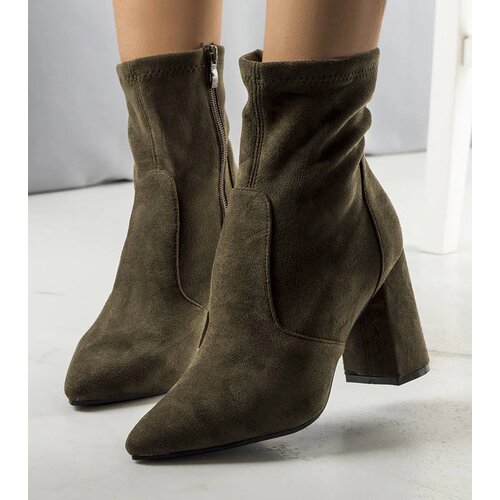 Gemre Green block heel boots Kensley Cijene