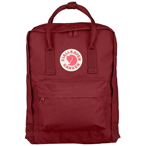 Fjallraven Nahrbtniki Kanken Ox Red pisana Slike