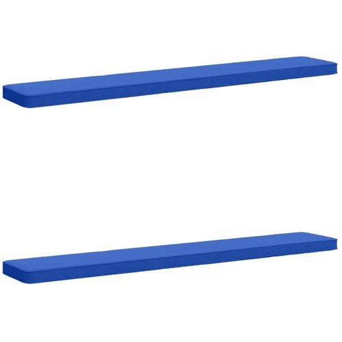  Jastučići za klupe - 2 dijela VUGHT 2 pcs 100% poliester - Kraljevsko plava (polister) 200 x 30 cm 2 Cijene