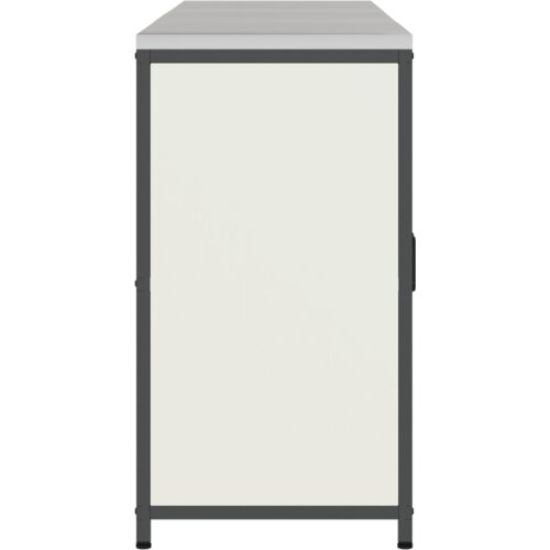 VidaXL kuhinjski set za pohranu 3 pcs bijela 180 x 50 x 92 cm Slike