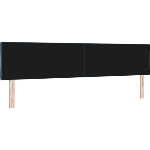  LED glava kreveta Plava 200 cm tkanina Slike