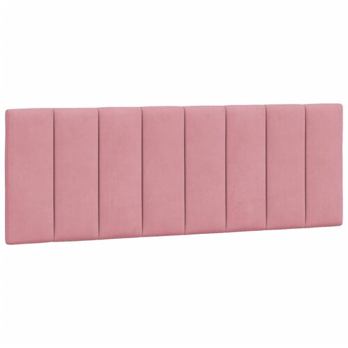 vidaXL Vzglavna stranica roza 140 cm žamet, (21056855) Cene